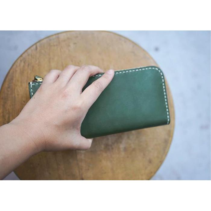 【ふるさと納税】栃木レザー使用｜滑らか本革Lジップ長財布｜Lzip wallet 01｜ブルー｜minca（全6色） サムネイル3