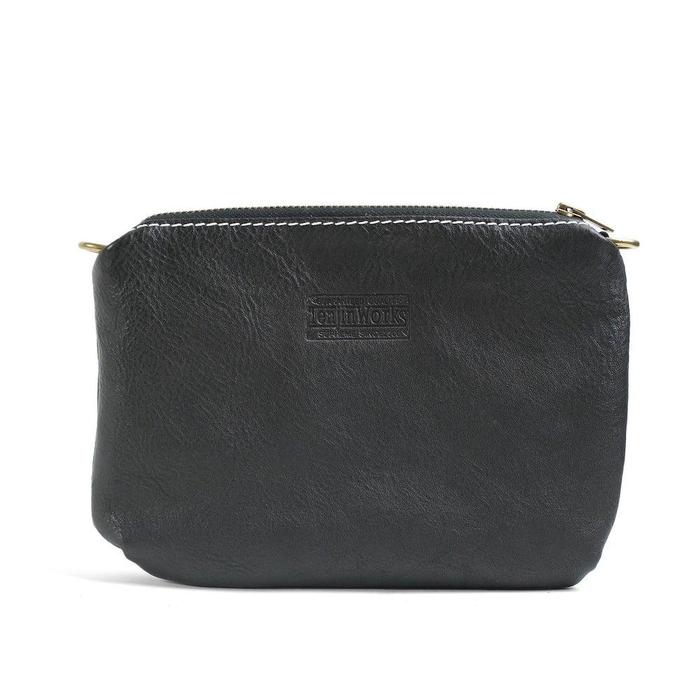 天神ワークス レザーサコッシュSP05【3種類（BLACK/NAVY/COBALT BLUE）の中から選択可能】【かばん ファッション 人気 おすすめ 】 | かばん ファッション 人気 おすすめ 送料無料