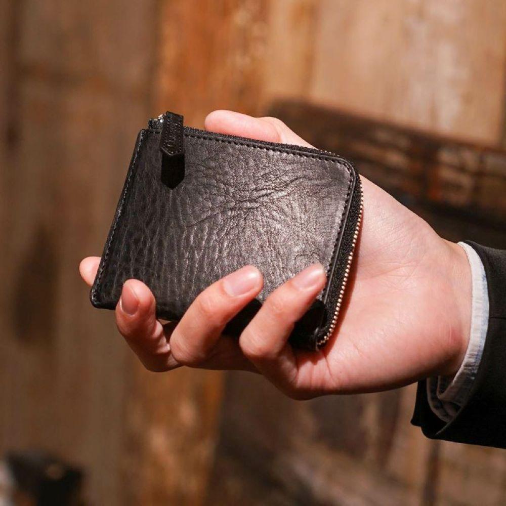 【ふるさと納税】チマブエ Morris 栃木レザー 本革 L字ファスナーコンパクト財布 【3色からお選びいただけます。】【雑貨 ファッション 人気 おすすめ 】 | 雑貨 ファッション 人気 おすすめ 送料無料 サムネイル2