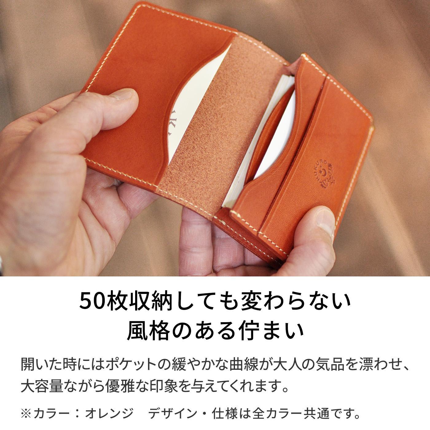 【ふるさと納税】名刺入れ [H50] HUKURO 栃木レザー 全6色【小物 ファッション 人気 おすすめ 】 | 雑貨 小物 ファッション 人気 おすすめ 送料無料 サムネイル2