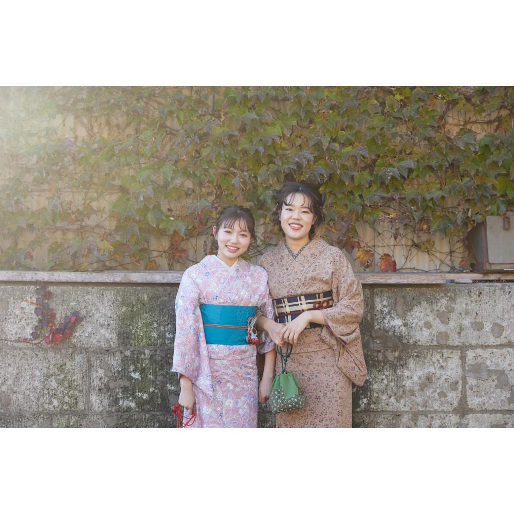 おうるび 街歩き着物レンタル着付け(1名様)【衣料 ファッション 人気 おすすめ 】