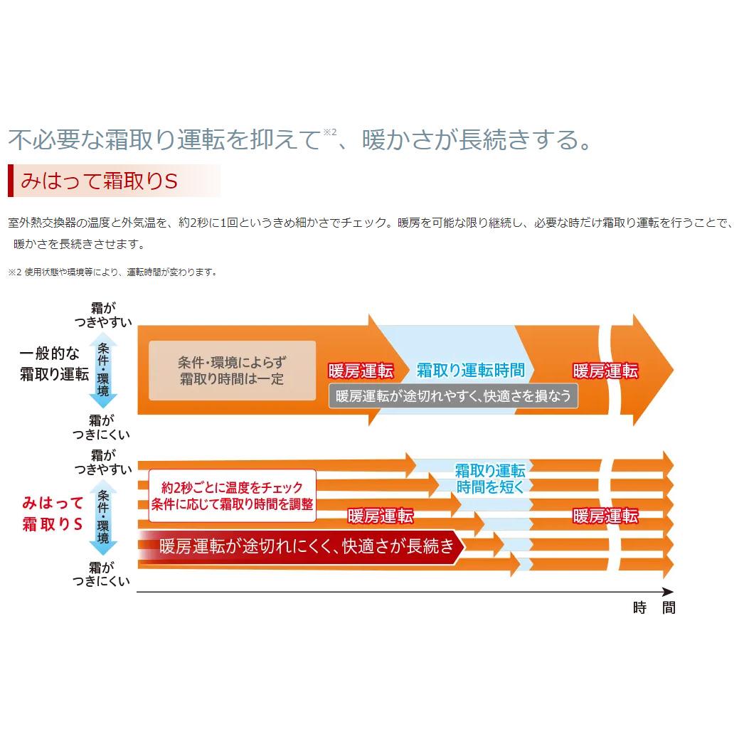 【ふるさと納税】日立【エアコン標準取付工事込み】 メガ暖 白くまくん XKシリーズ【8畳用】寒冷地仕様 RAS-XK2525S【生活家電 日用品 人気 おすすめ 】 | HITACHI エアコン 家庭用エアコン 季節家電 冷暖房器具 空調家電 暖房 冷房 リビング サムネイル2