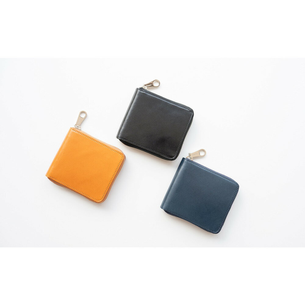 チマブエ　栃木レザー　ラウンドファスナー二つ折り財布　【3色からお選びいただけます。】【雑貨 ファッション 人気 おすすめ 】 | 雑貨 ファッション人気 おすすめ 送料無料