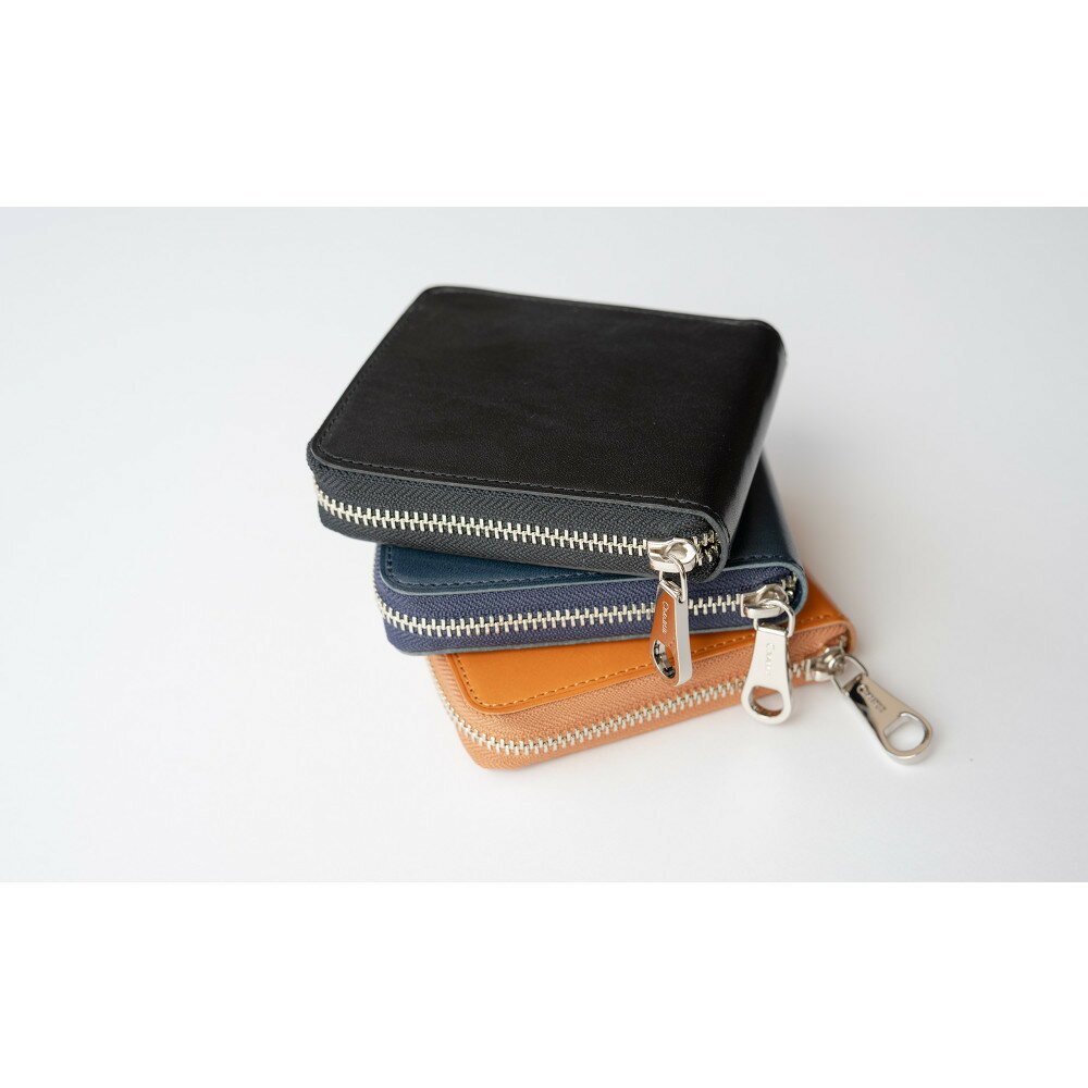 【ふるさと納税】チマブエ　栃木レザー　ラウンドファスナー二つ折り財布　【3色からお選びいただけます。】【雑貨 ファッション 人気 おすすめ 】 | 雑貨 ファッション人気 おすすめ 送料無料 サムネイル2