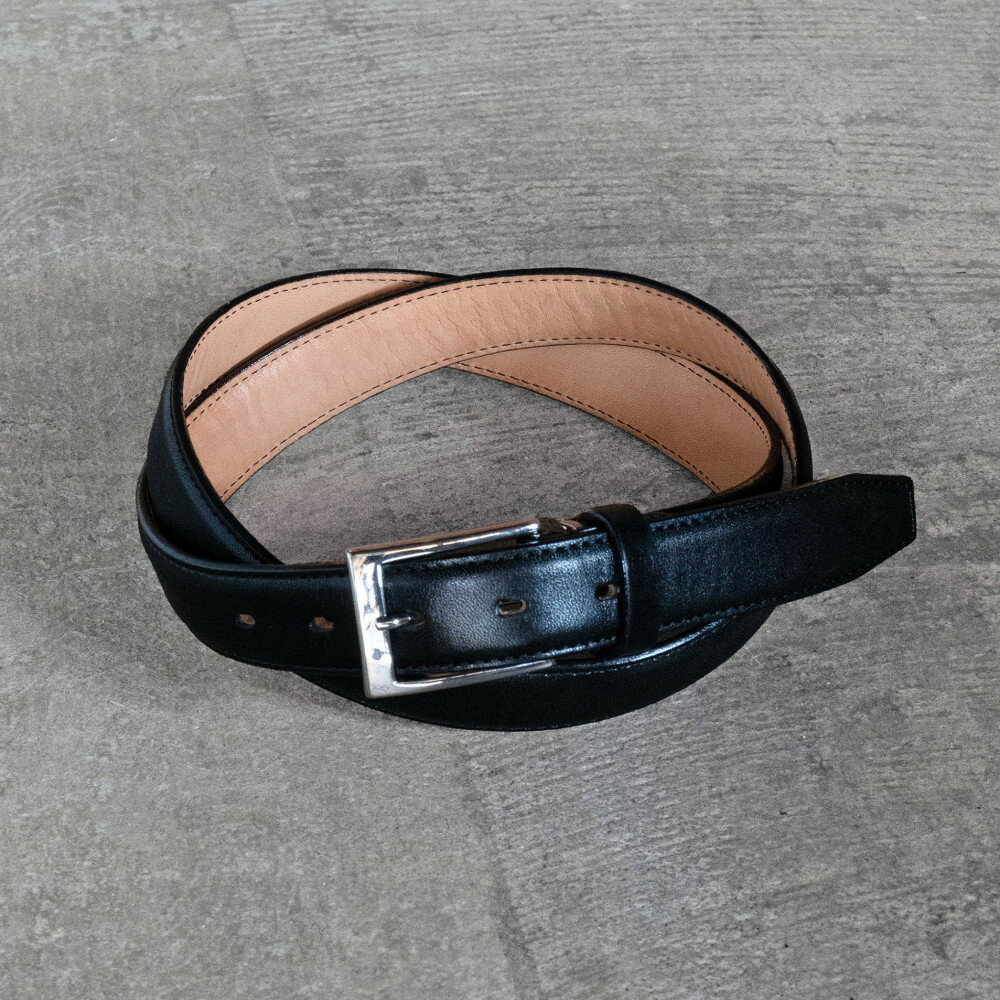 【ふるさと納税】栃木レザー使用｜希少ハーネスレザーの贅沢ビジネスベルト｜Business belt｜minca（全3色） | 雑貨 小物 ファッション 人気 おすすめ 送料無料 サムネイル2