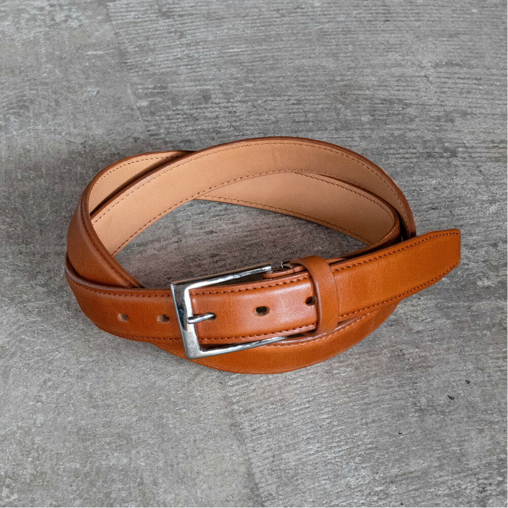 【ふるさと納税】栃木レザー使用｜希少ハーネスレザーの贅沢ビジネスベルト｜Business belt｜minca（全3色） | 雑貨 小物 ファッション 人気 おすすめ 送料無料 サムネイル3