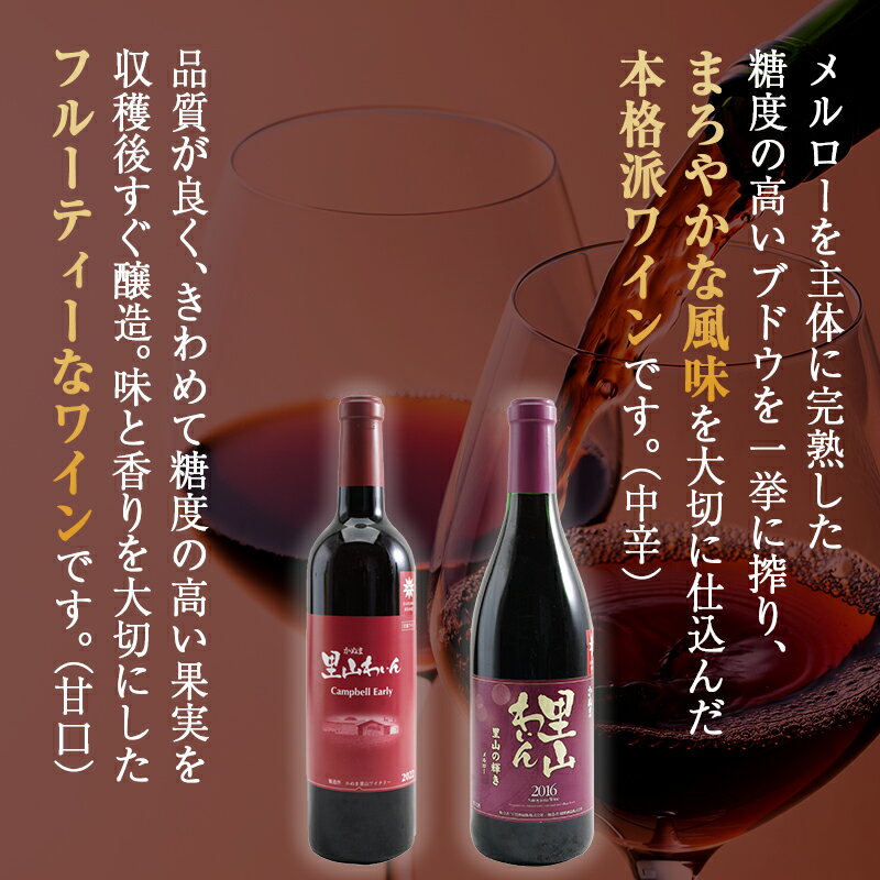 【ふるさと納税】かぬま 里山わいん 赤ワイン オンリーコース 720ml × 6本 お届け 入金確認後 14日～1ヶ月 お酒 　お届け：入金確認後14日～1ヶ月 サムネイル3