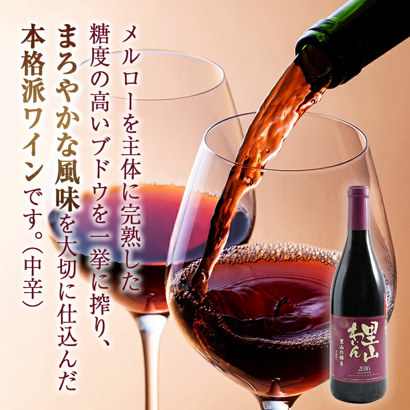 【ふるさと納税】かぬま 里山わいん 輝き 赤ワイン 720ml お届け 入金確認後 14日～1ヶ月 お酒 　お届け：入金確認後 14日～1ヶ月 サムネイル3