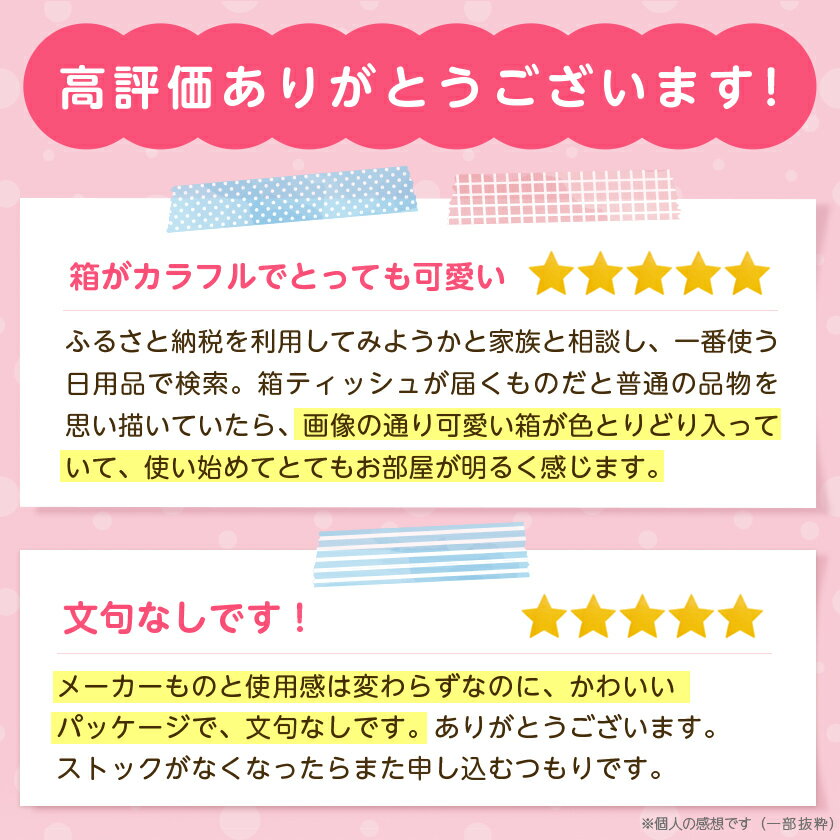 【ふるさと納税】おやまくま春夏秋冬ボックスティッシュ　60箱(5箱入り×12セット)(1箱150組(300枚))_ ティッシュペーパー 日用品 常備品 生活用品 まとめ買い 【配送不可地域：離島・沖縄県】【1093660】 サムネイル2