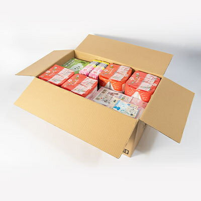 【ふるさと納税】開運おやまくま家庭紙セット(BOXティッシュ&トイレットペーパー)第二弾_ ダブル ティッシュペーパー トイレットロール 日用品 常備品 生活用品 まとめ買い 【配送不可地域：離島・沖縄県】【1346988】 サムネイル3