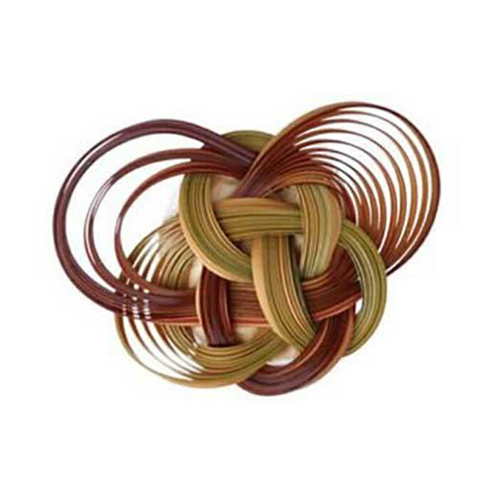 【竹工芸家／八木澤 正氏作】竹のブローチ　1個