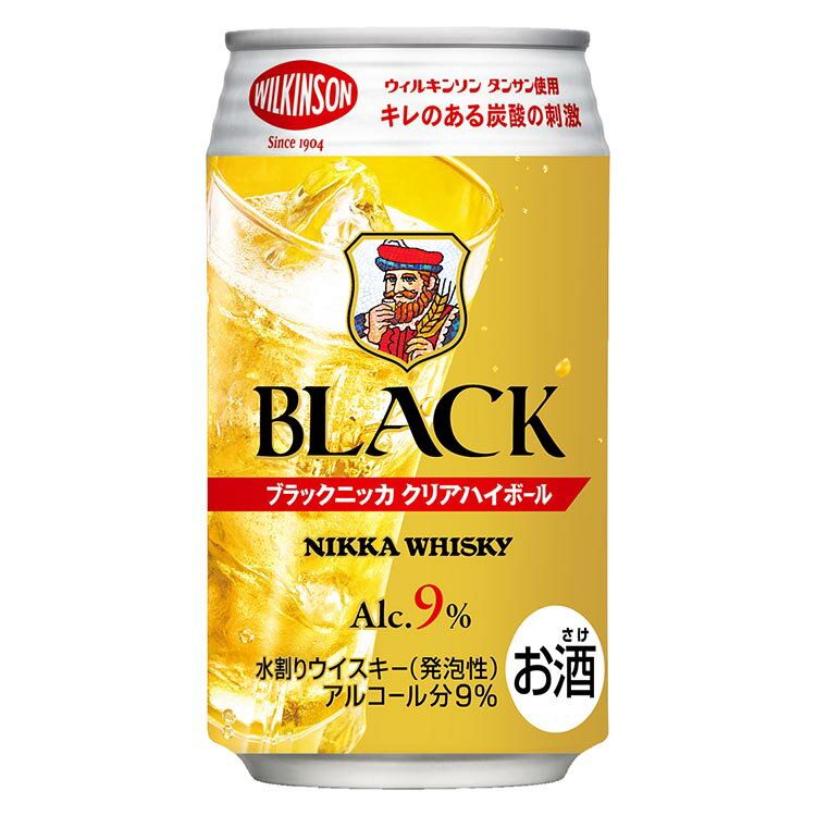 【ふるさと納税】ブラックニッカクリアハイボール　350ml　24缶｜栃木県さくら市で熟成 ウィスキー お酒 酒 お湯割り 水割り ロック 飲む 国産 洋酒 ジャパニーズ ウイスキー 蒸溜所 家飲み 洋酒 アルコール 贈答 ギフト 贈り物 サムネイル2