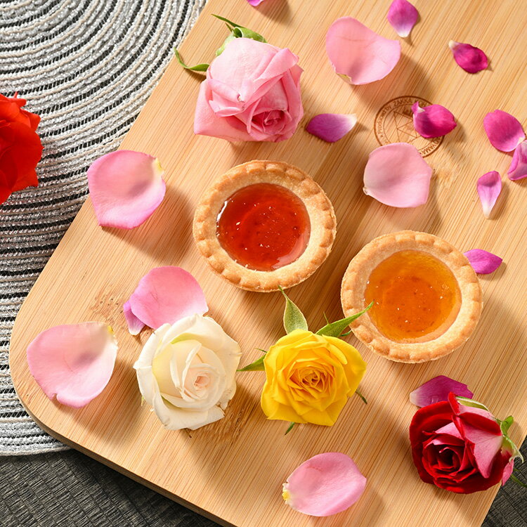 【ふるさと納税】『美を食す』 Nobel Rose 生花MIX 5輪｜通年出荷 食用バラ 薔薇 - 画像2