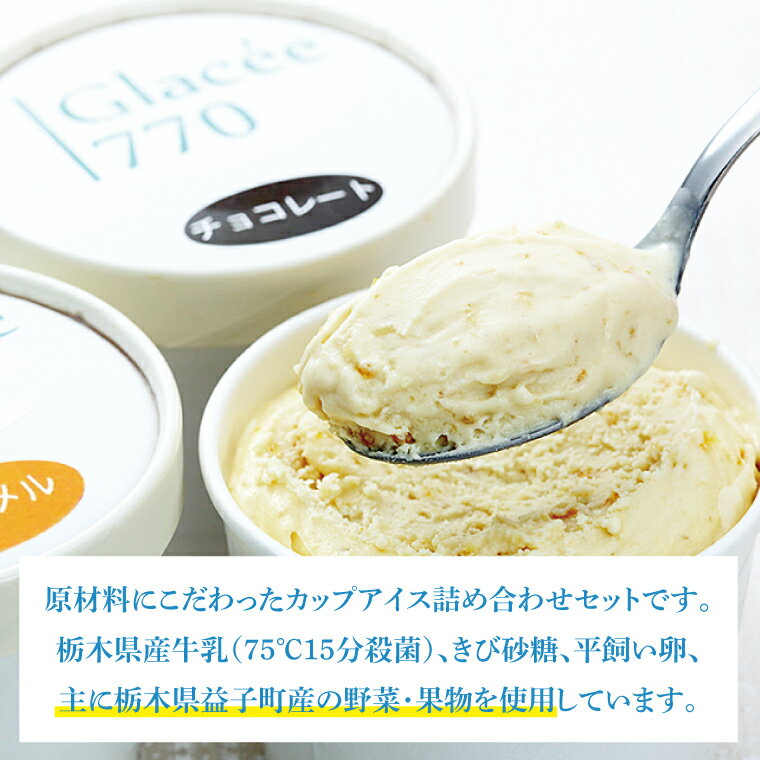 【ふるさと納税】【定期便】保存料無添加アイスクリーム季節の味3種と定番7種セット（年3回：4月・8月・12月）｜栃木県 益子町 ふるさと納税 保存料無添加 アイスクリーム こだわり カップアイス ジェラート 定期便(AB003) - 画像3