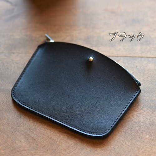 【ふるさと納税】栃木レザーのコインケース　ブラック｜栃木県 益子町 ふるさと納税 日用品 コインケース 小銭入れ（BB006-1-1） サムネイル2
