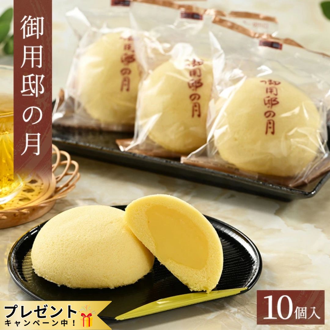 御用邸の月 10個入 お菓子 菓子 ギフト お土産 那須町 銘菓 個包装 人気 有名〔P-54〕