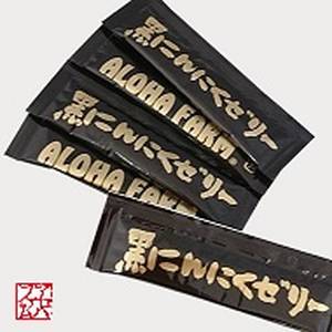 【ふるさと納税】ALOHA FARM　黒のススメ!　熟成黒にんにくゼリー 天然素材 醗酵 熟成 那須町 〔P-2〕 - 画像2