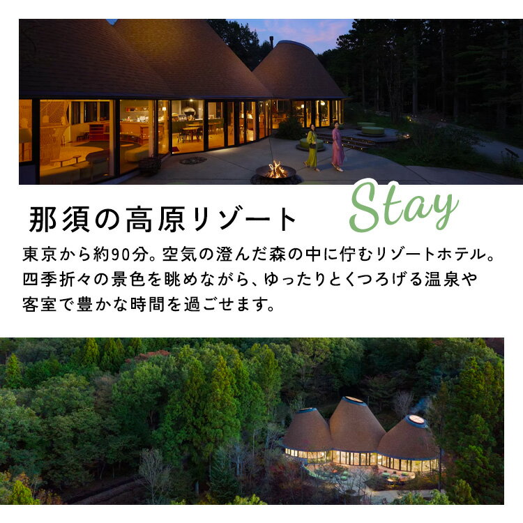 【ふるさと納税】星野リゾート リゾナーレ那須 宿泊ギフト券（30,000円分）｜ 宿泊 旅行 チケット 宿泊券 旅行券 観光 国内旅行 那須 栃木県 那須町〔P-33〕※着日指定不可 サムネイル3