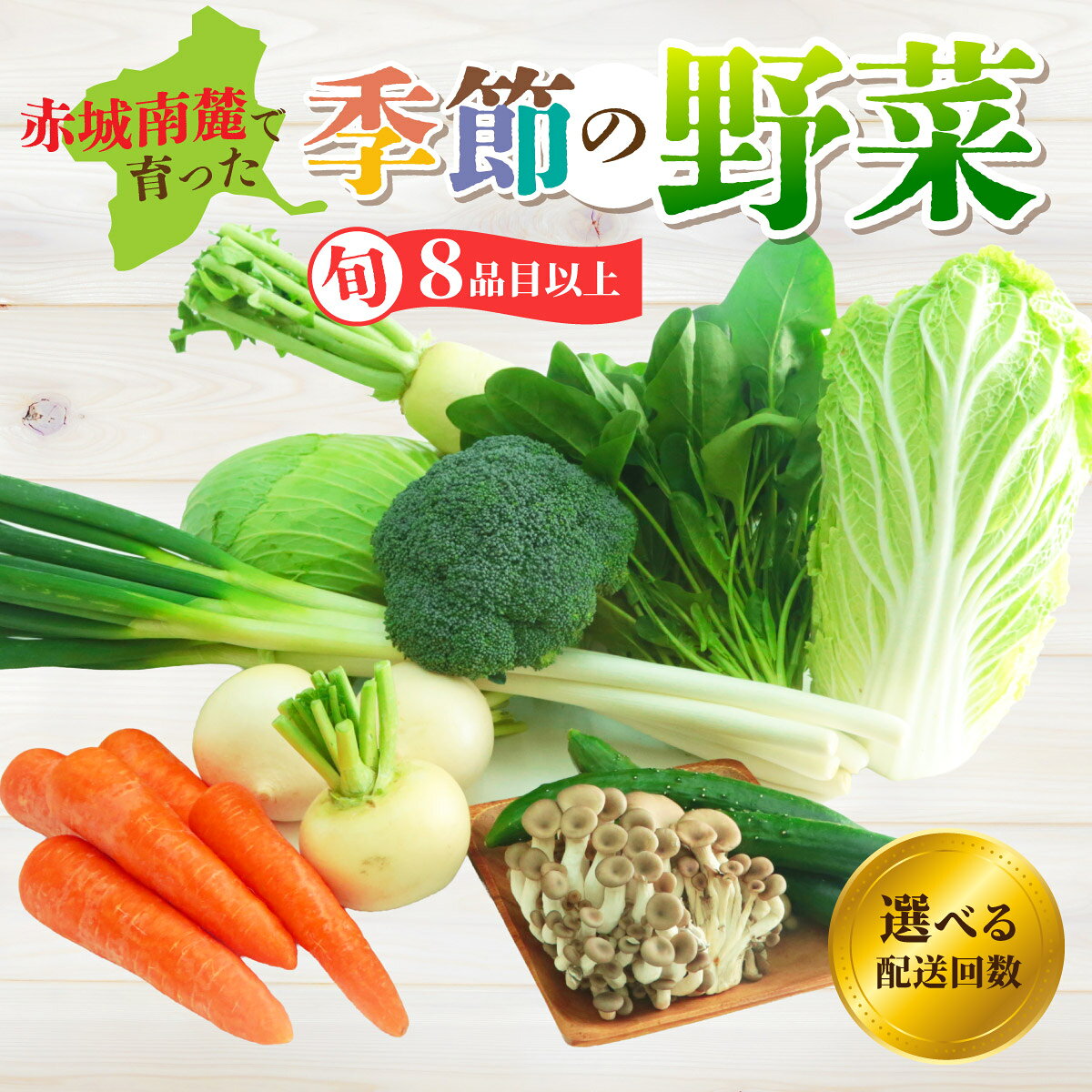 野菜 選べる定期便 赤城南麓で育った季節の野菜 (通常便/3カ月/6カ月) | 野菜 野菜セット 新鮮 旬野菜 朝どれ 農家直送 旬 鮮度 赤城山麓 群馬野菜 国産野菜 詰め合わせ 野菜詰合せ おまかせ野菜 野菜便 お取り寄せ 産直野菜 群馬県 前橋市