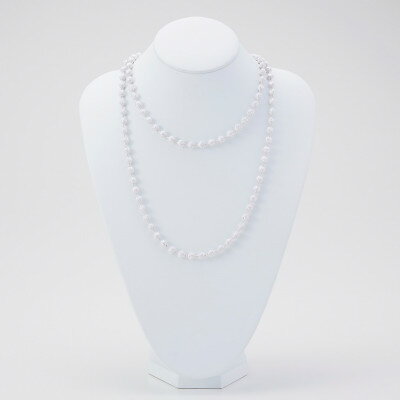 【ふるさと納税】刺繍ネックレス　スフィアラメ(シルバー)【1628337】 サムネイル3