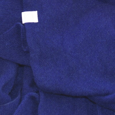 【ふるさと納税】【 OTA KNIT 】ふわふわガーゼ ファーカシミヤ ショール(ネイビー)【1568331】 サムネイル3