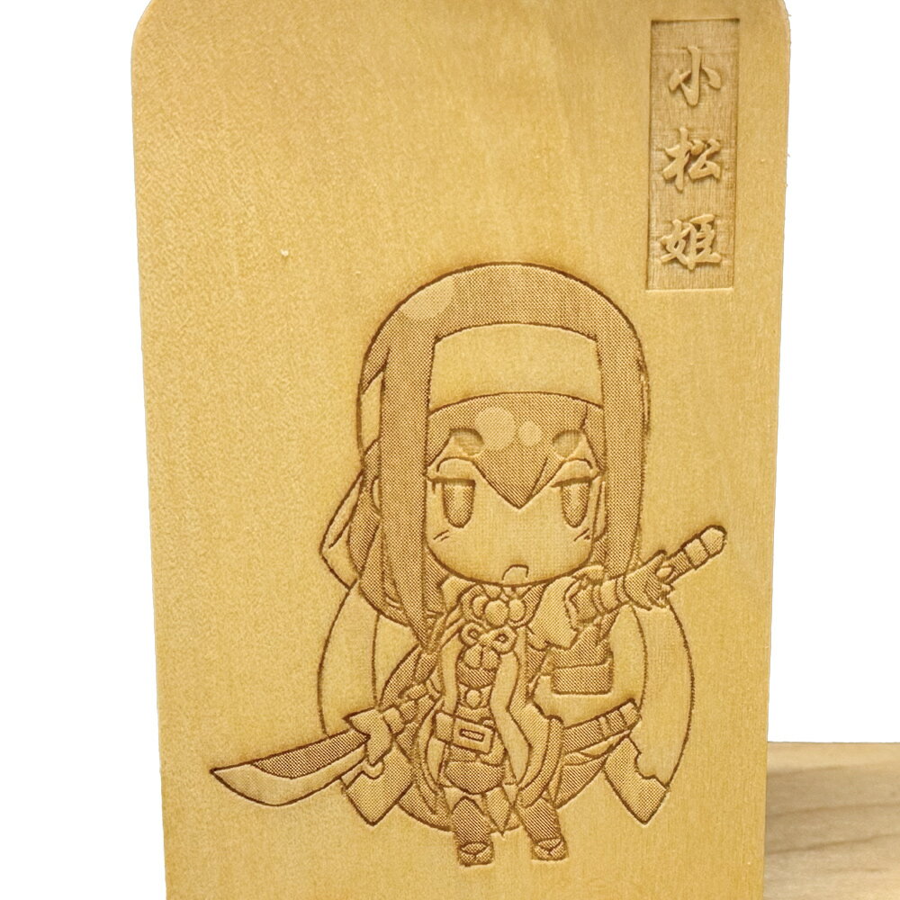 【ふるさと納税】真田スマホ立て 小松姫 木製スマホスタンド×1個 サムネイル2