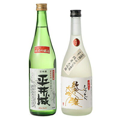 【ふるさと納税】【藤岡地酒 松屋B】手造りとうせん純米大吟醸+平井城純米吟醸　720ml 2本【1390218】 サムネイル3