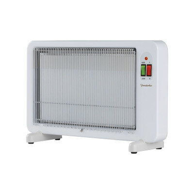 夢暖望400型 (ホワイト) 遠赤外線パネルヒーター 日本製・3年間品質保証付_ ヒーター 暖房 パネルヒーター 遠赤外線 家電 日本製 冬物 人気 おすすめ 送料無料 【1525366】