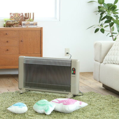 【ふるさと納税】夢暖望900型 (ベージュ) 遠赤外線パネルヒーター 日本製・3年間品質保証付【1553548】 サムネイル2