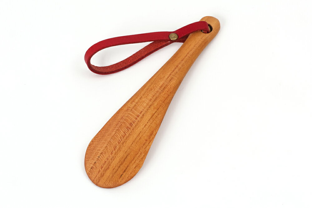 【ふるさと納税】とんぼ工房手作り「靴べら小(携帯用)」2本セット／けやき (国産木材使用)｜靴ベラ 木製 国産 手作り ハンドメイド お祝い [0194] サムネイル2