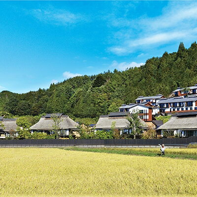 【ふるさと納税】憧れの宿【悠湯里庵】　眺望の別館悠山『平日限定　1泊朝食付きプラン』　2名様宿泊招待券【1026843】 サムネイル3