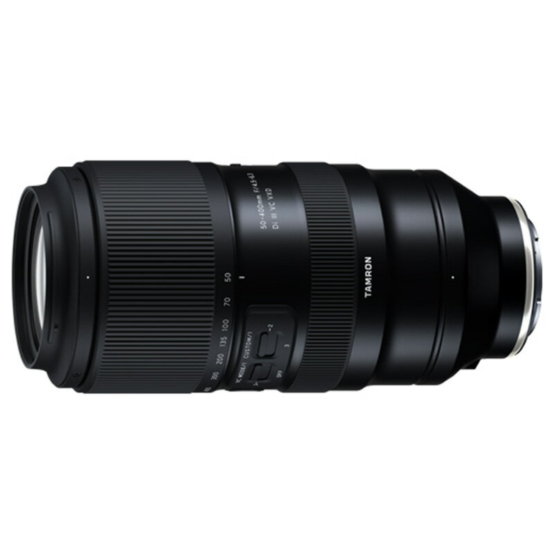 タムロン ミラーレス一眼用交換レンズ 50-400mm F/4.5-6.3 Di III VC VXD (ソニーEマウント用) Model:A067S　【11100-0466】