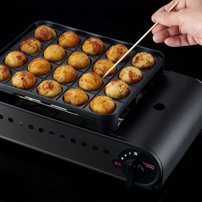 【ふるさと納税】イワタニ　カセットガスたこ焼器　炎たこII　CB-ETK-2　お手軽　レジャー　アウトドア【11100-0282】 サムネイル2
