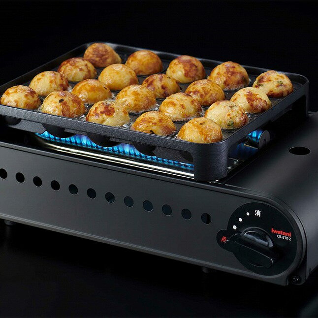 【ふるさと納税】イワタニ　カセットガスたこ焼器　炎たこII　CB-ETK-2　お手軽　レジャー　アウトドア【11100-0282】 サムネイル3