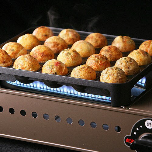 【ふるさと納税】イワタニ　カセットガスたこ焼器　スーパー炎たこ　CB-ETK-1　お手軽　レジャー　アウトドア　【11100-0283】 サムネイル3