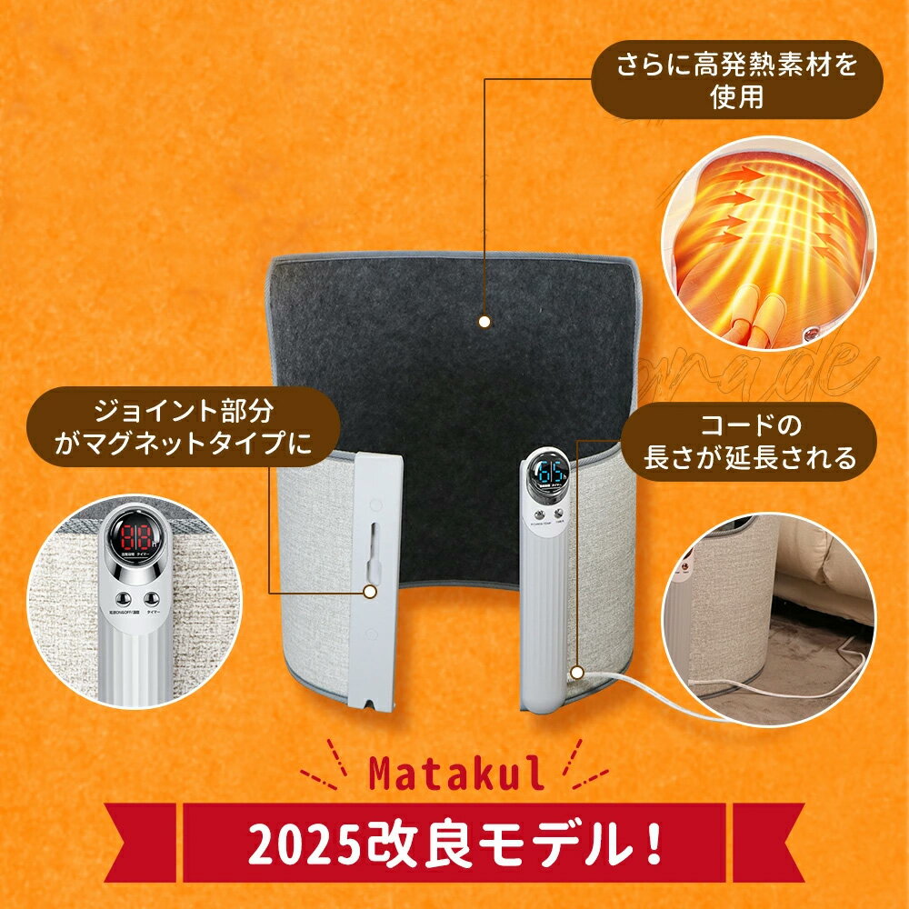 【ふるさと納税】パネルヒーター　【11100-1641】 送料無料 ギフト プレゼント ソウシア商事株式会社 さいたま市 埼玉県 サムネイル2