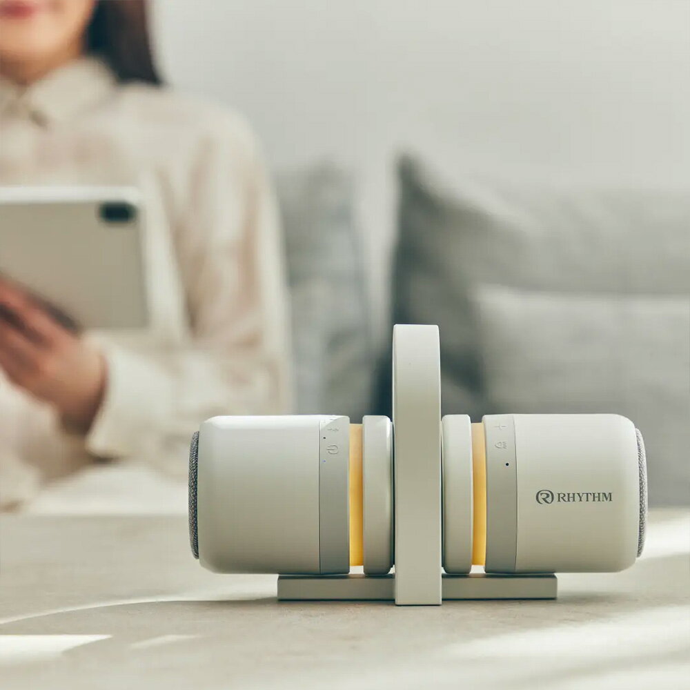 【ふるさと納税】リズム 防水ポータブルシアタースピーカー MAGSPEAKER DUO ＜2色から選択＞　【11100-1817・1818】 サムネイル2