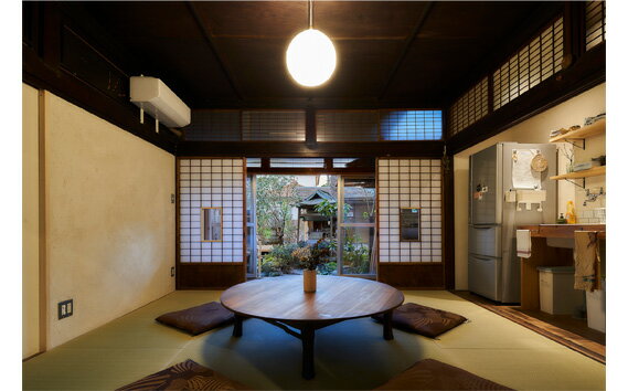 【ふるさと納税】ちゃぶだい　1名様一泊チケット（和室個室）1枚 ／ 古民家 宿泊 伝統 埼玉県 - 画像3