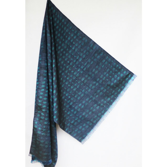 【ふるさと納税】No.028 秩父ほぐし織り ストール ／ 織物 染物 ファッション 送料無料 埼玉県 特産 サムネイル3