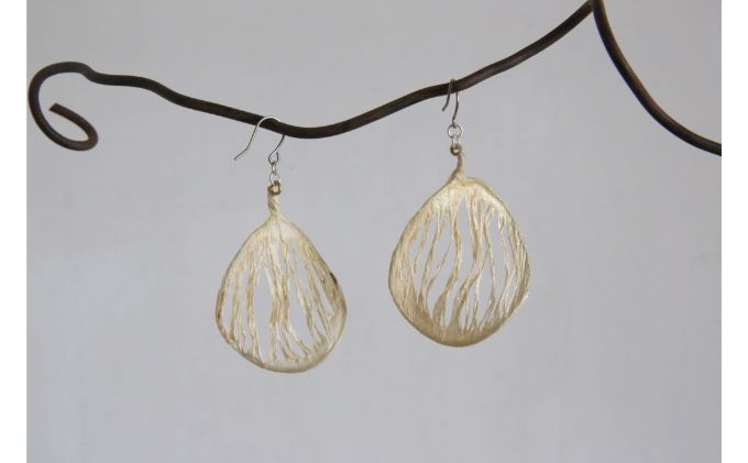 【ふるさと納税】 和紙のイヤリング・ピアス[52210484] アクセサリー 　お届け：発送期日：発注後1か月～2か月程度 サムネイル3