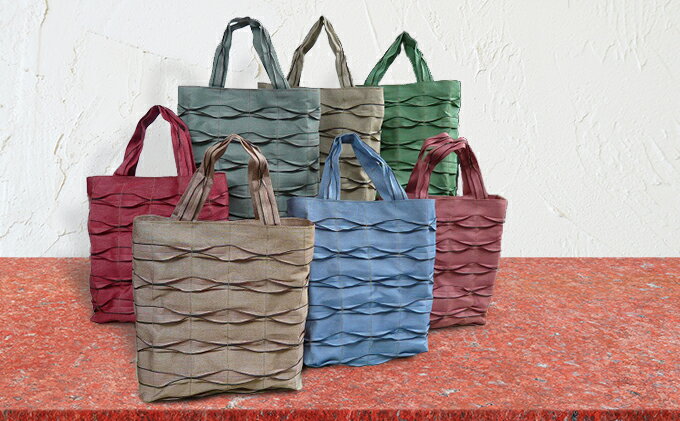 【ふるさと納税】畳屋さんのヘリバッグ【手さげ(横はぎ)】[52210576] ファッション かばん トートバッグ 手提げ 　お届け：発注後、2か月程度 サムネイル2