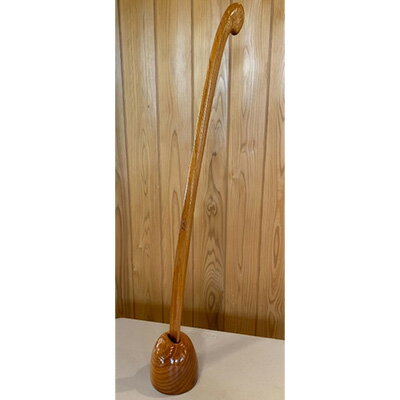 靴べら(スタンド付き)[52210748] 玄関 インテリア 木製 おしゃれ セット 立ったまま 雑貨 日用品 小物 靴関連 　お届け：発注後、2週間～1か月程度