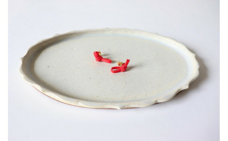 【ふるさと納税】水引musubi耳飾り 赤 ピアス ［52211035］　お届け：発注後、2週間程度 サムネイル2