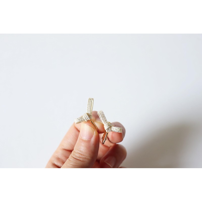 水引musubi耳飾り パール イヤリング ［52211038］　お届け：発注後、2週間程度