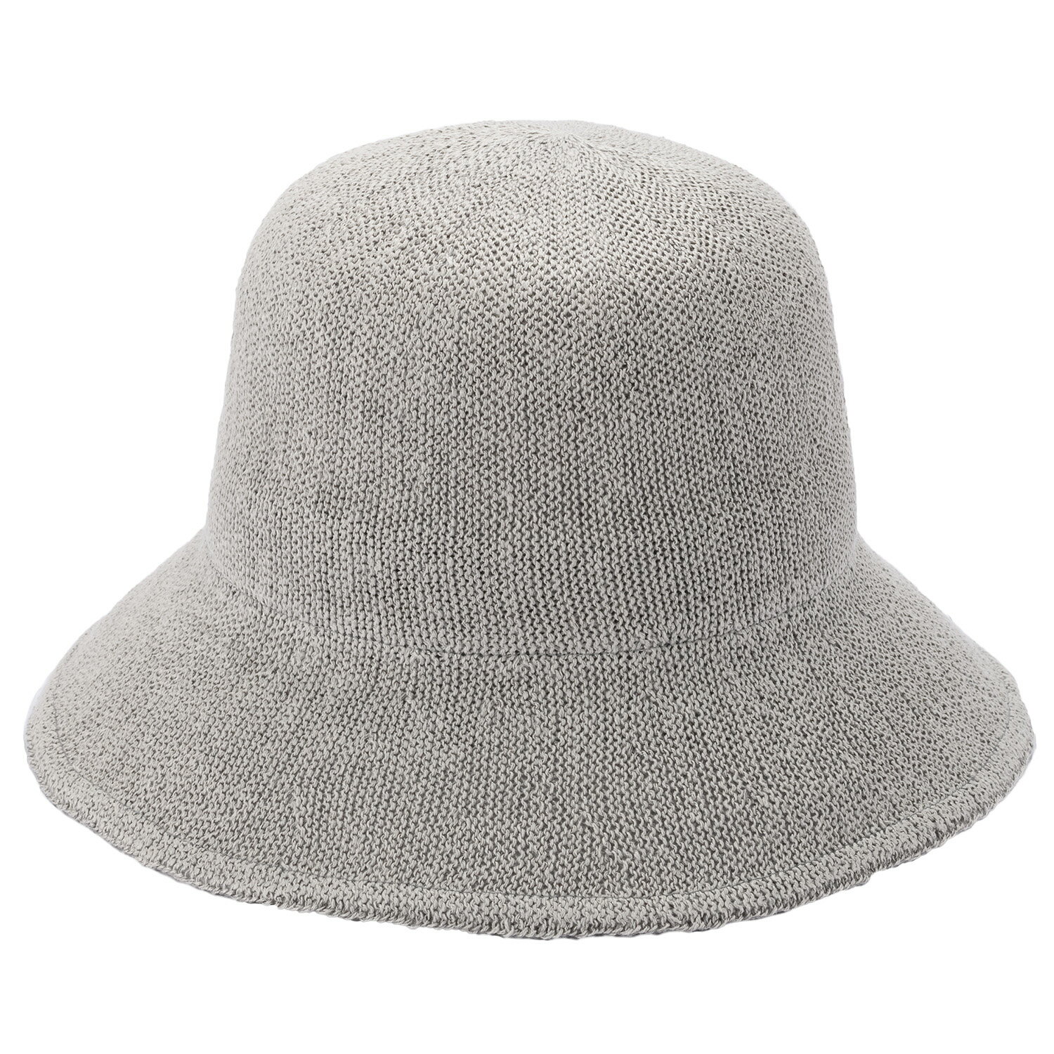 埼玉県春日部市発 株式会社よこい　たためる麻混　クロッシェ　グレー　YO-BR015-GY（CU044-1）