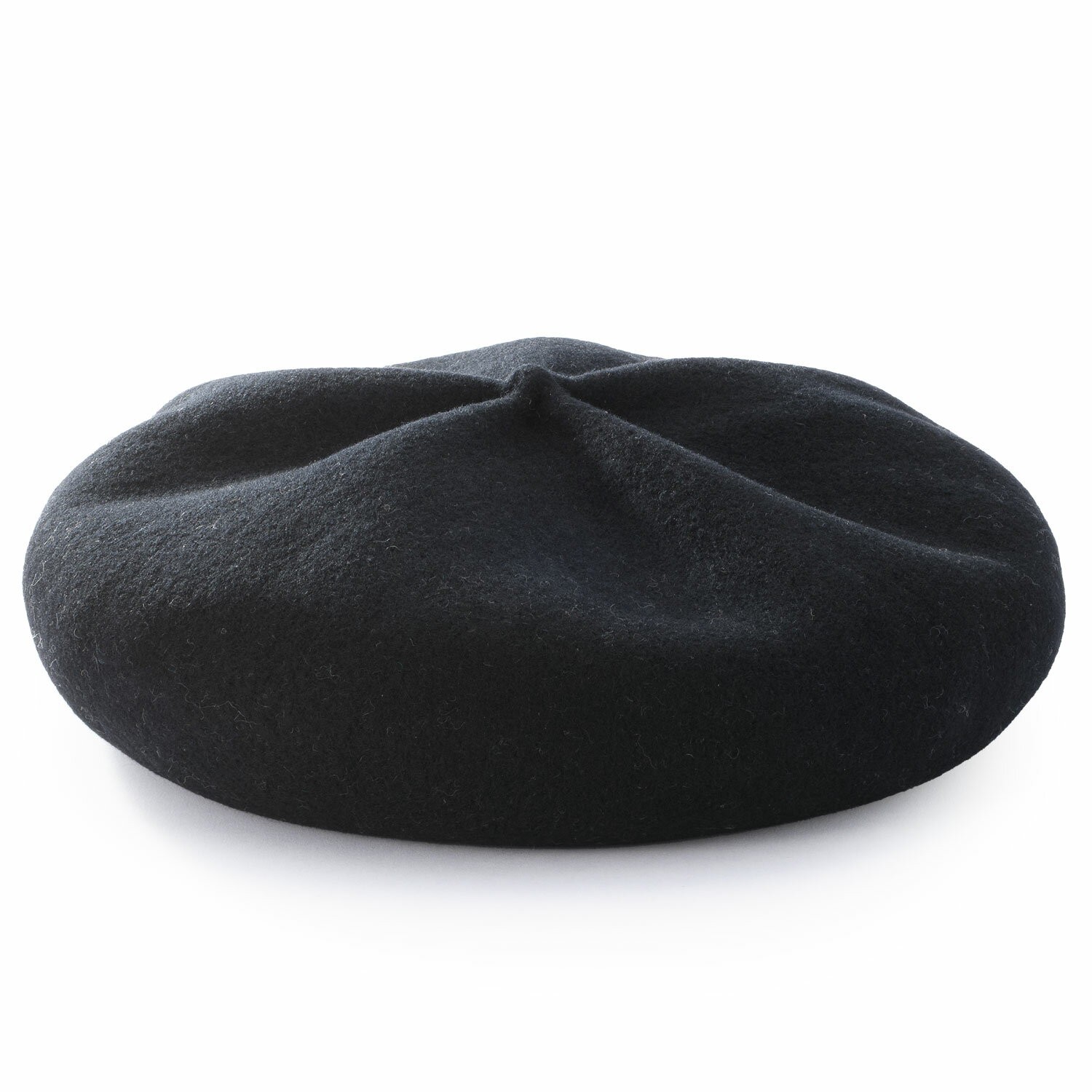 埼玉県春日部市発 株式会社よこい　ベレー帽　アリン　ブラック　YO-BR010-BK（CU025-1）