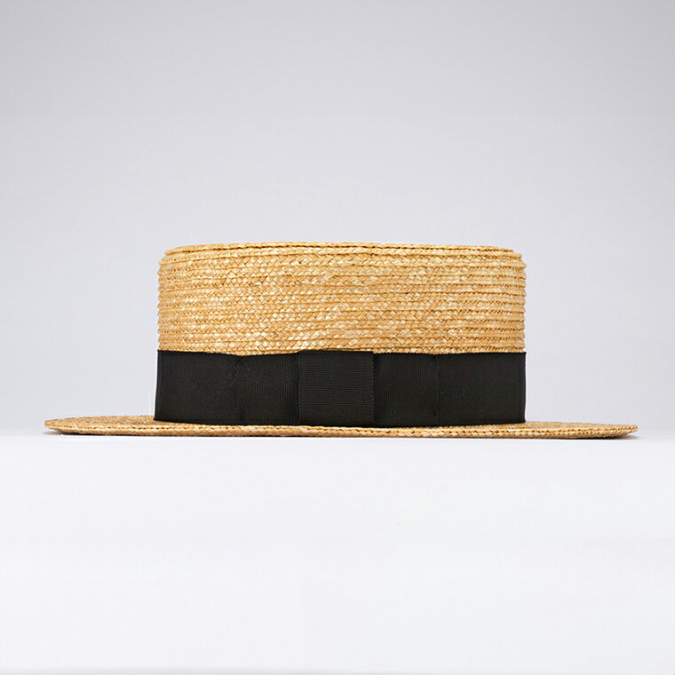 【ふるさと納税】よこい帽子 春日部特産品麦わらカンカン帽（AL001-1） サムネイル2