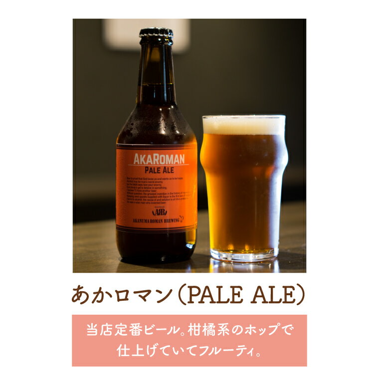 【ふるさと納税】クラフトビール（赤沼ロマン）330ml×6本入(CO001-1） サムネイル2