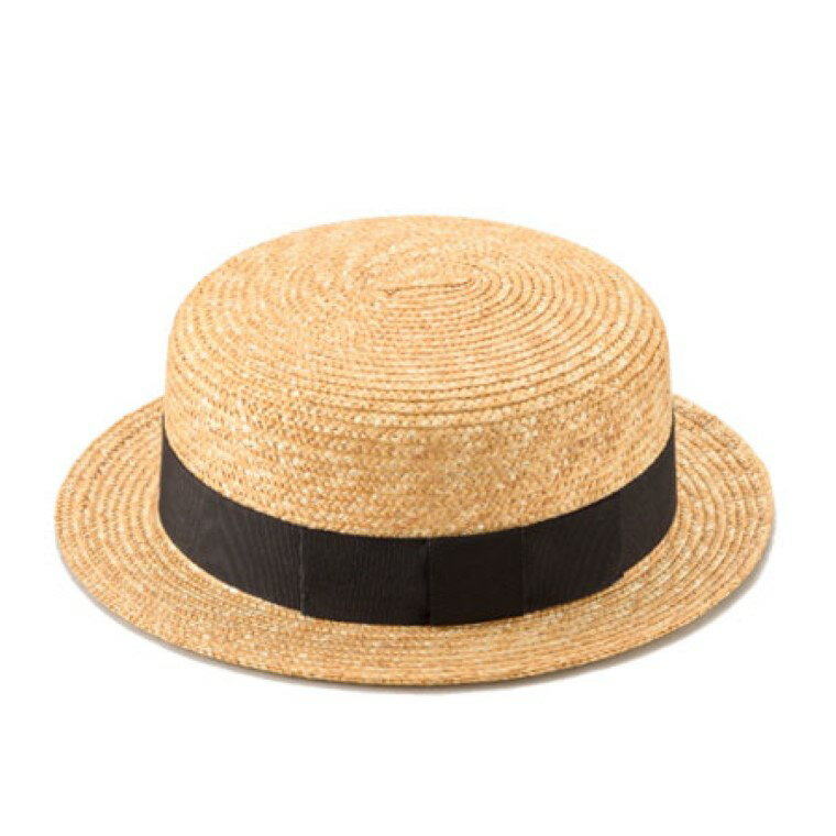 春日部市伝統工芸品 田中帽子店子ども用麦わら帽子　頭囲52cm　UK-H044-NA-52(AN051-1)