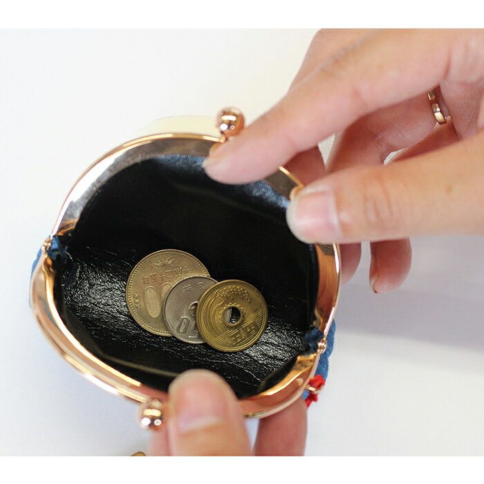 【ふるさと納税】 がま口 財布 武州正藍染 8種類 小銭入れ おしゃれ 藍色 青色 紺色 日用品 雑貨 ファッション 小物 収納 サムネイル2